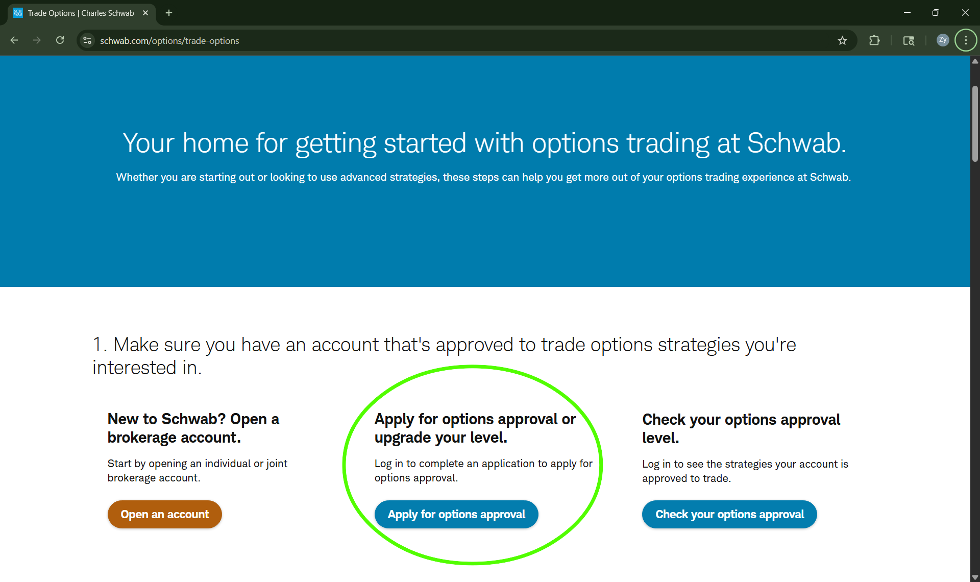 Get started with trading